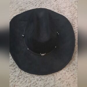 Men's Black Western Hat
